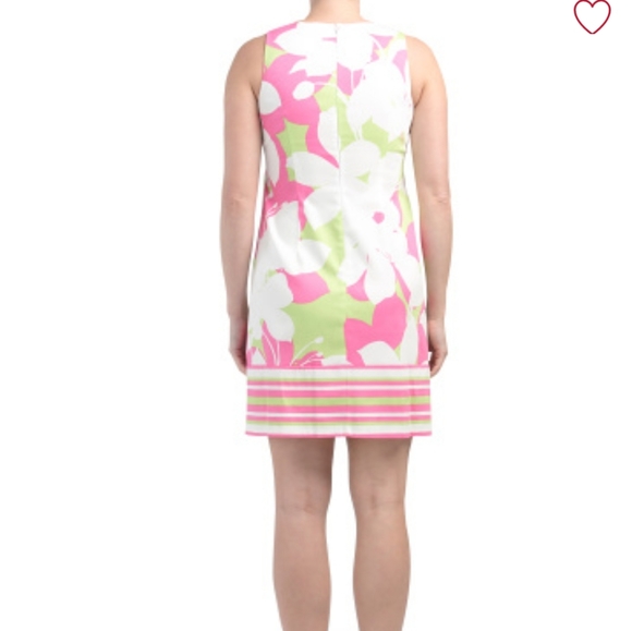 🐰LONDON TIMES Floral Print Sateen Dress - Picture 6 of 7